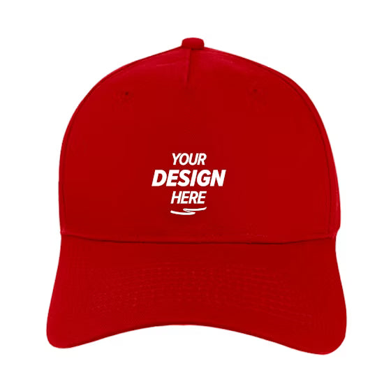 Port & Co Five-Panel Twill Cap