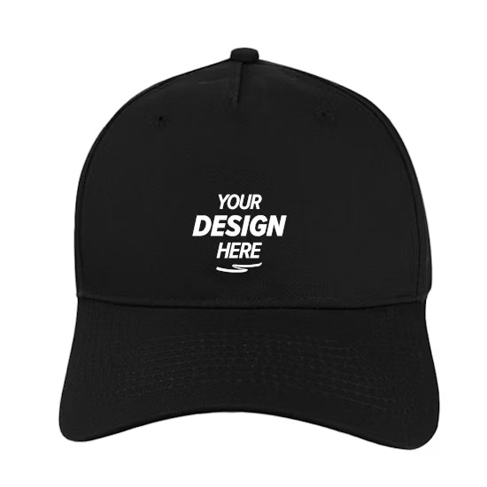 Port & Co Five-Panel Twill Cap