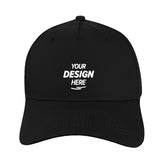 Port & Co Five-Panel Twill Cap