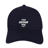 Port & Co Five-Panel Twill Cap