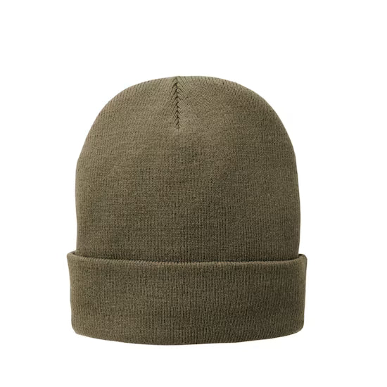 Port & Co Fleece-Lined Knit Beanie