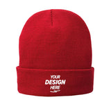 Port & Co Fleece-Lined Knit Beanie