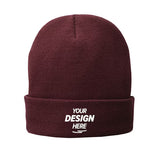 Port & Co Fleece-Lined Knit Beanie