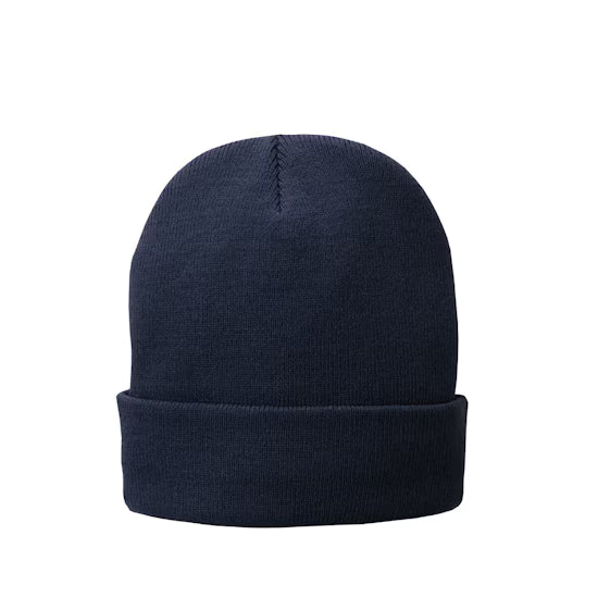 Port & Co Fleece-Lined Knit Beanie