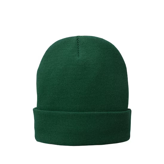 Port & Co Fleece-Lined Knit Beanie