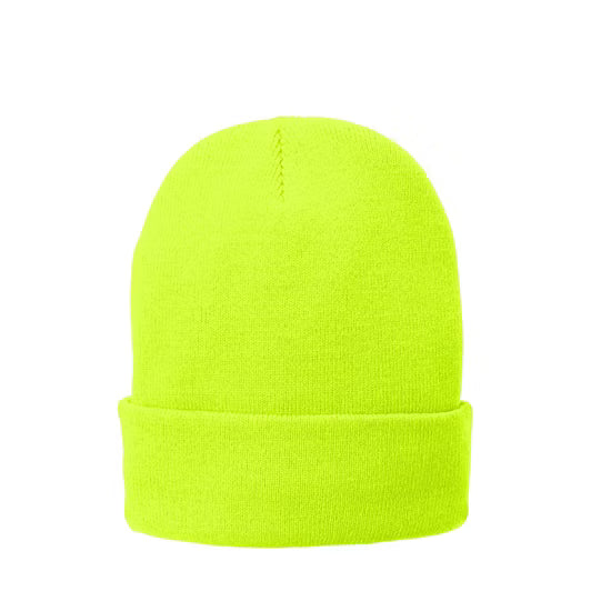 Port & Co Fleece-Lined Knit Beanie