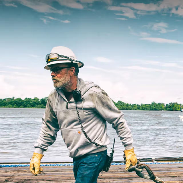 Carhartt Rain Defender Paxton Hooded Quarter Zip