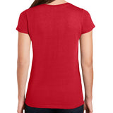 Gildan Heavy Cotton Women's V-Neck T-Shirt