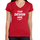 Gildan Heavy Cotton Women's V-Neck T-Shirt
