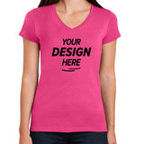 Gildan Heavy Cotton Women's V-Neck T-Shirt