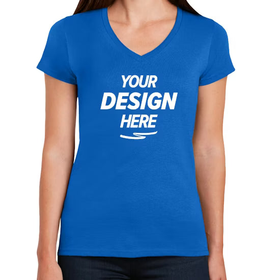 Gildan Heavy Cotton Women's V-Neck T-Shirt