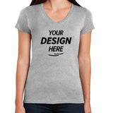 Gildan Heavy Cotton Women's V-Neck T-Shirt