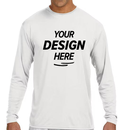 A4 Moisture Wicking Long Sleeve Shirt
