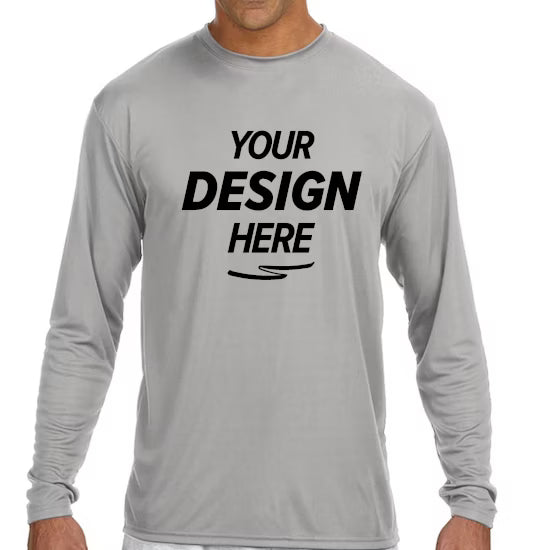 A4 Moisture Wicking Long Sleeve Shirt