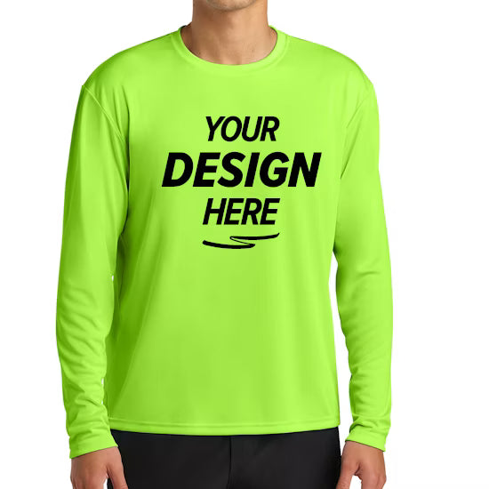 A4 Moisture Wicking Long Sleeve Shirt
