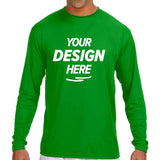 A4 Moisture Wicking Long Sleeve Shirt