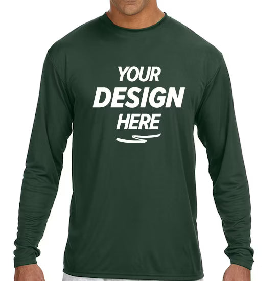 A4 Moisture Wicking Long Sleeve Shirt