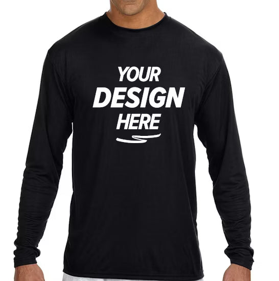A4 Moisture Wicking Long Sleeve Shirt