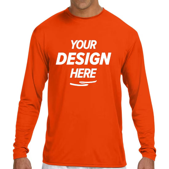 A4 Moisture Wicking Long Sleeve Shirt