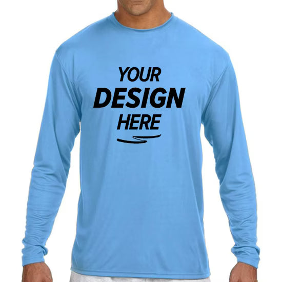A4 Moisture Wicking Long Sleeve Shirt