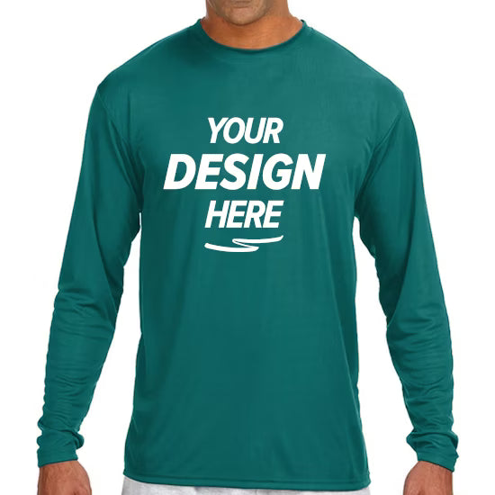 A4 Moisture Wicking Long Sleeve Shirt
