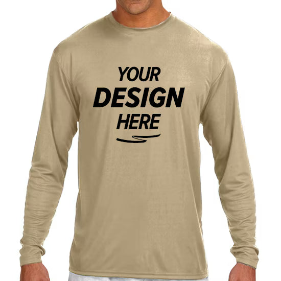 A4 Moisture Wicking Long Sleeve Shirt