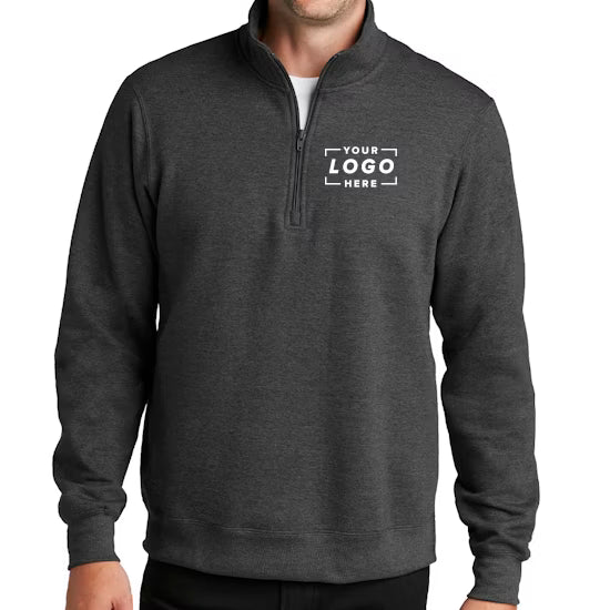 Port & Co Fan Favorite Fleece Quarter-Zip Pullover