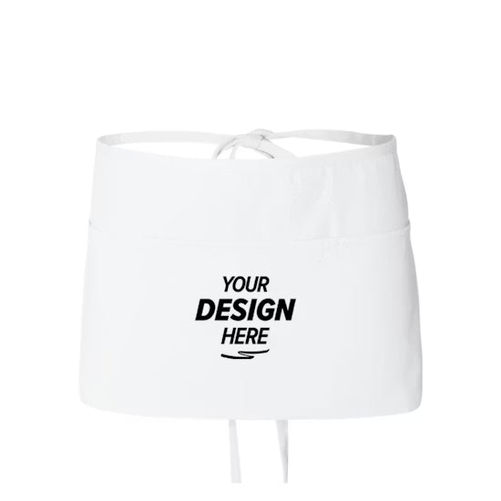 Q-Tees Waist Apron with Pockets