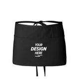 Q-Tees Waist Apron with Pockets