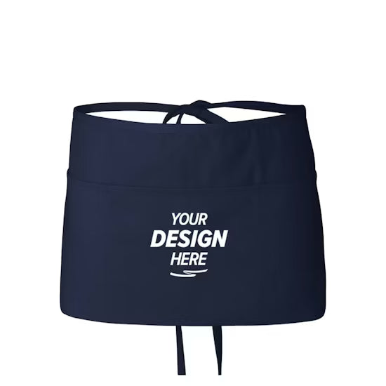 Q-Tees Waist Apron with Pockets