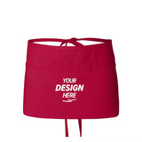 Q-Tees Waist Apron with Pockets