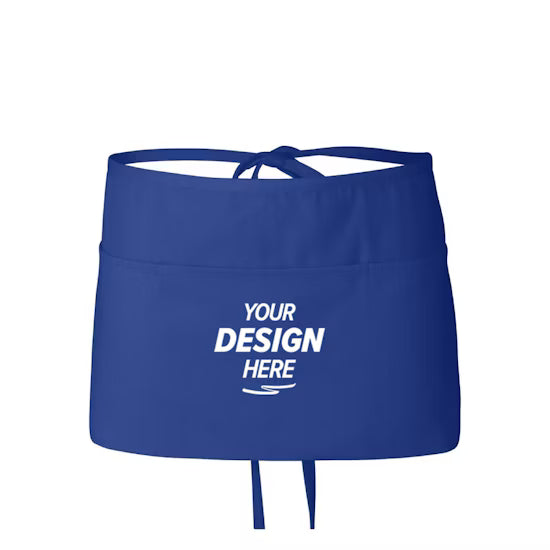 Q-Tees Waist Apron with Pockets