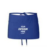 Q-Tees Waist Apron with Pockets