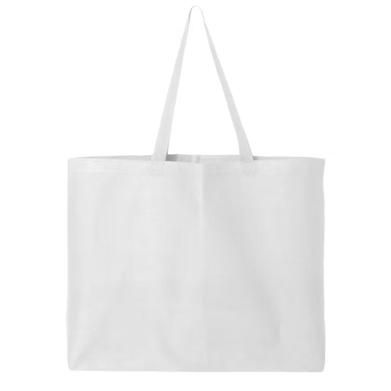 Jumbo Cotton Canvas Tote Bag