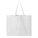 Jumbo Cotton Canvas Tote Bag