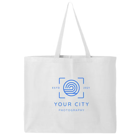 Jumbo Cotton Canvas Tote Bag