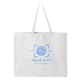 Jumbo Cotton Canvas Tote Bag