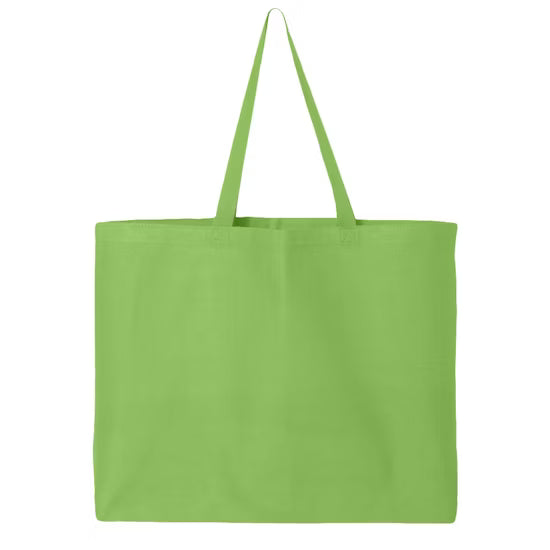 Jumbo Cotton Canvas Tote Bag