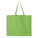Jumbo Cotton Canvas Tote Bag