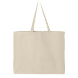 Jumbo Cotton Canvas Tote Bag