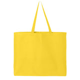 Jumbo Cotton Canvas Tote Bag