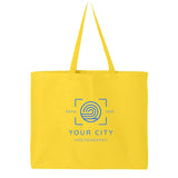 Jumbo Cotton Canvas Tote Bag