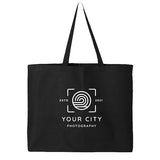 Jumbo Cotton Canvas Tote Bag