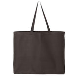 Jumbo Cotton Canvas Tote Bag