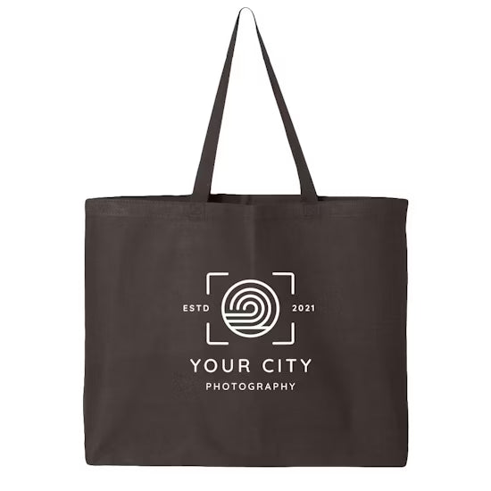 Jumbo Cotton Canvas Tote Bag