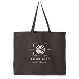 Jumbo Cotton Canvas Tote Bag