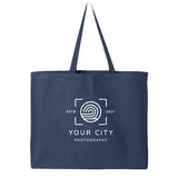 Jumbo Cotton Canvas Tote Bag