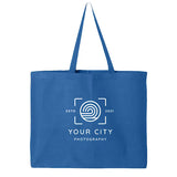 Jumbo Cotton Canvas Tote Bag