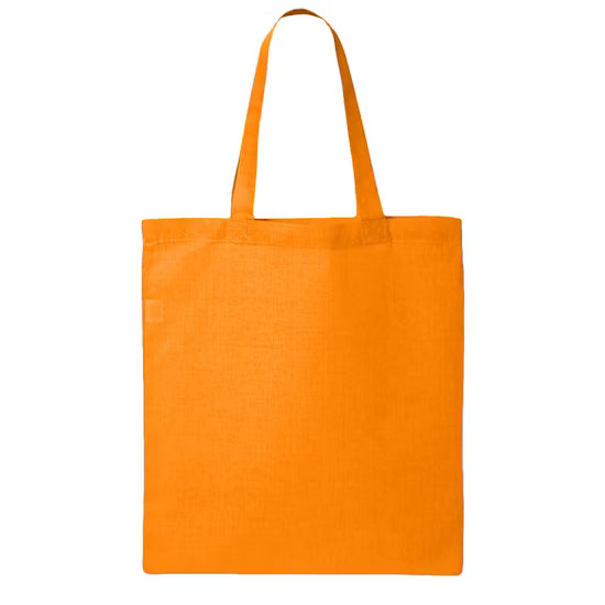 Medium Q-Tees 100% Cotton Canvas Tote Bag