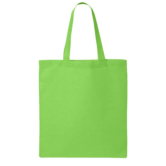 Medium Q-Tees 100% Cotton Canvas Tote Bag